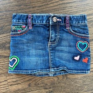 Toddler jean skirt Baby Gap